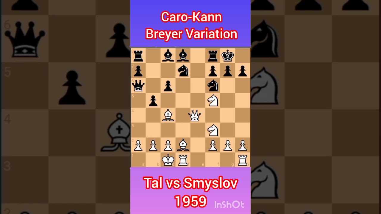 Tal vs Smyslov, 1959 #chess