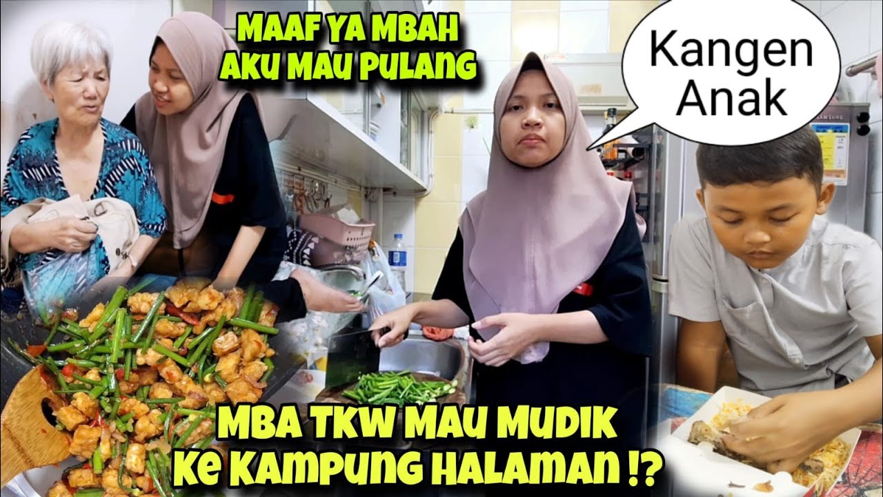 IJIN MINTA MUDIK KE NYONYA DAN TUAN BOS‼️MAU NINGGALIN NENEK