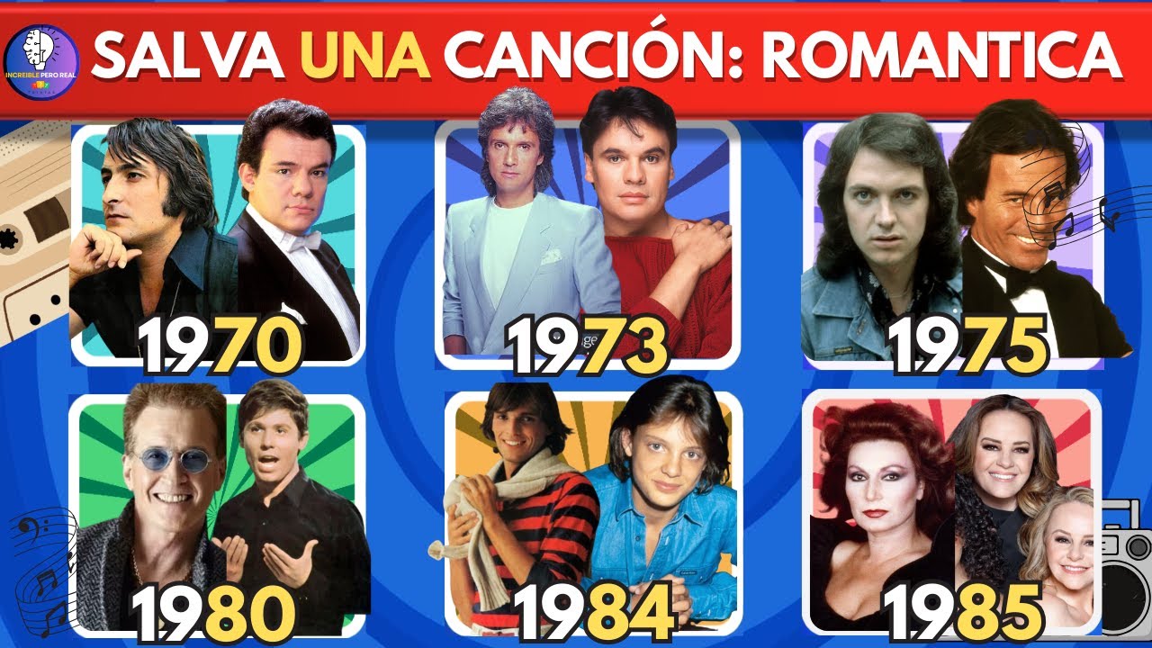💔 Salva TU Canción Romántica en Español (1970–1985) | Imposible Elegir 😭