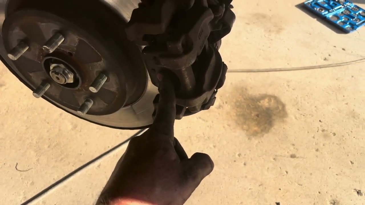 Задние тормоза Subaru Outback 2017 года
