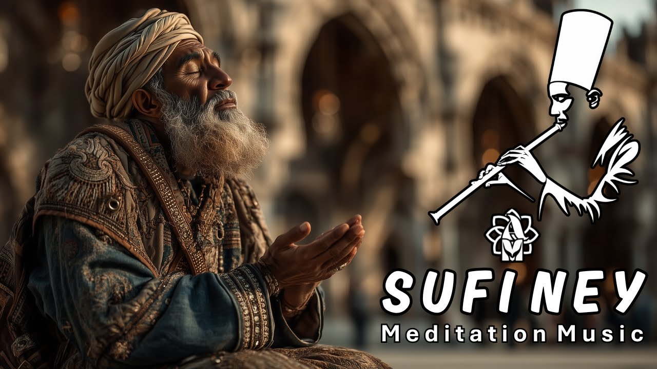 Divine Union 🌙 Sufi Ney Meditation for Inner Reflection, Sacred Calm, and Spiritual Awakening 🕊️