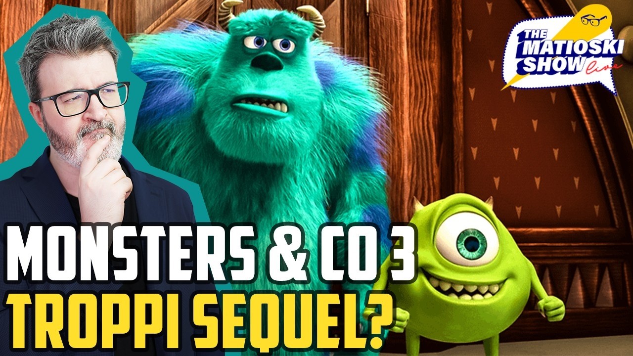 Monsters & Co. 3 E' Ufficiale! Troppi Sequel Per Pixar? - Matioski Clip