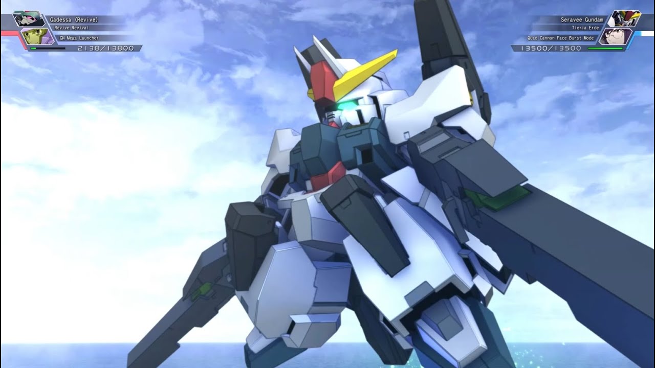 SD Gundam G Generation Cross Rays - Seravee Gundam ~Battle Animations~