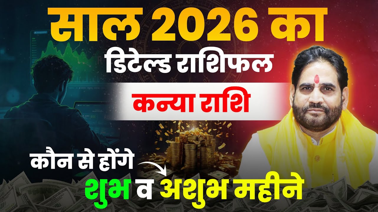 कन्या राशि- साल 2026 का डिटेल्ड प्रेडिक्शन। कौनसे होंगे शुभ व अशुभ महीने ?