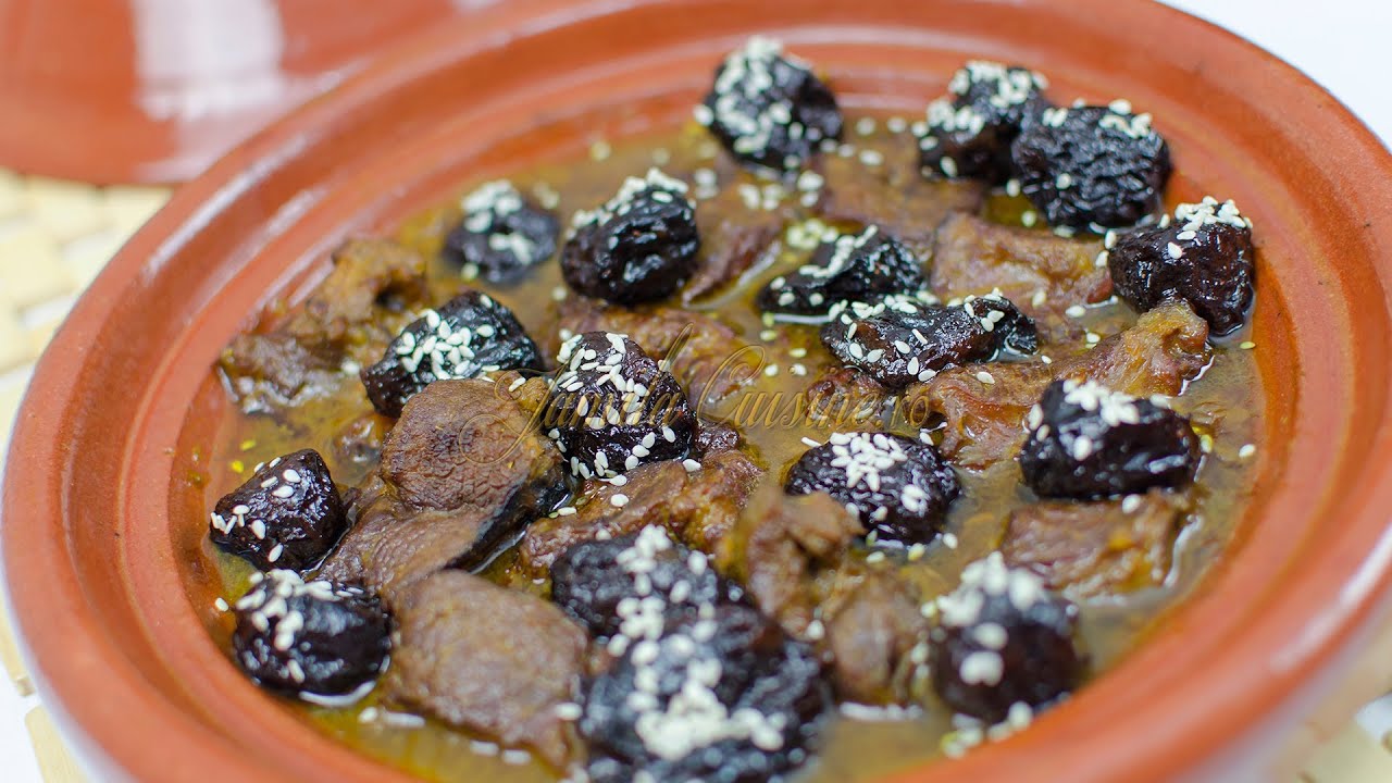 Tajine de miel cu prune | JamilaCuisine