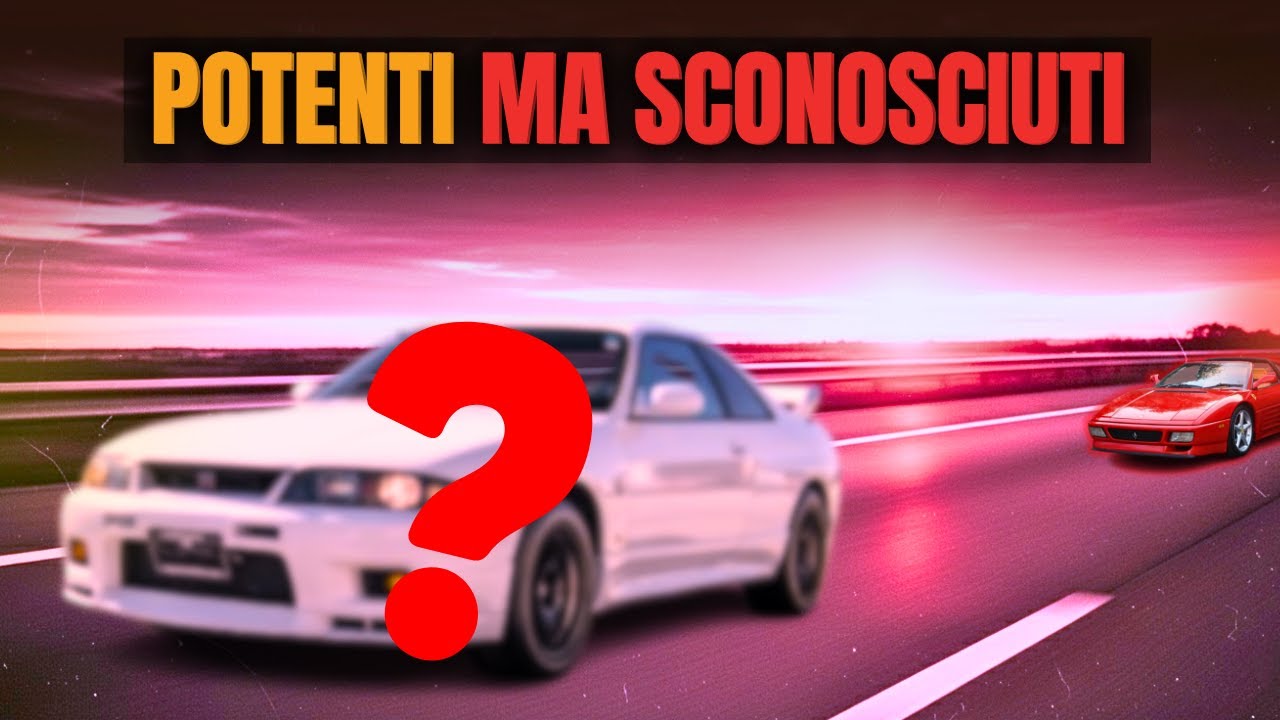 4 Auto SCONOSCIUTE degli Anni 90 Più POTENTI di Qualsiasi Sportiva!