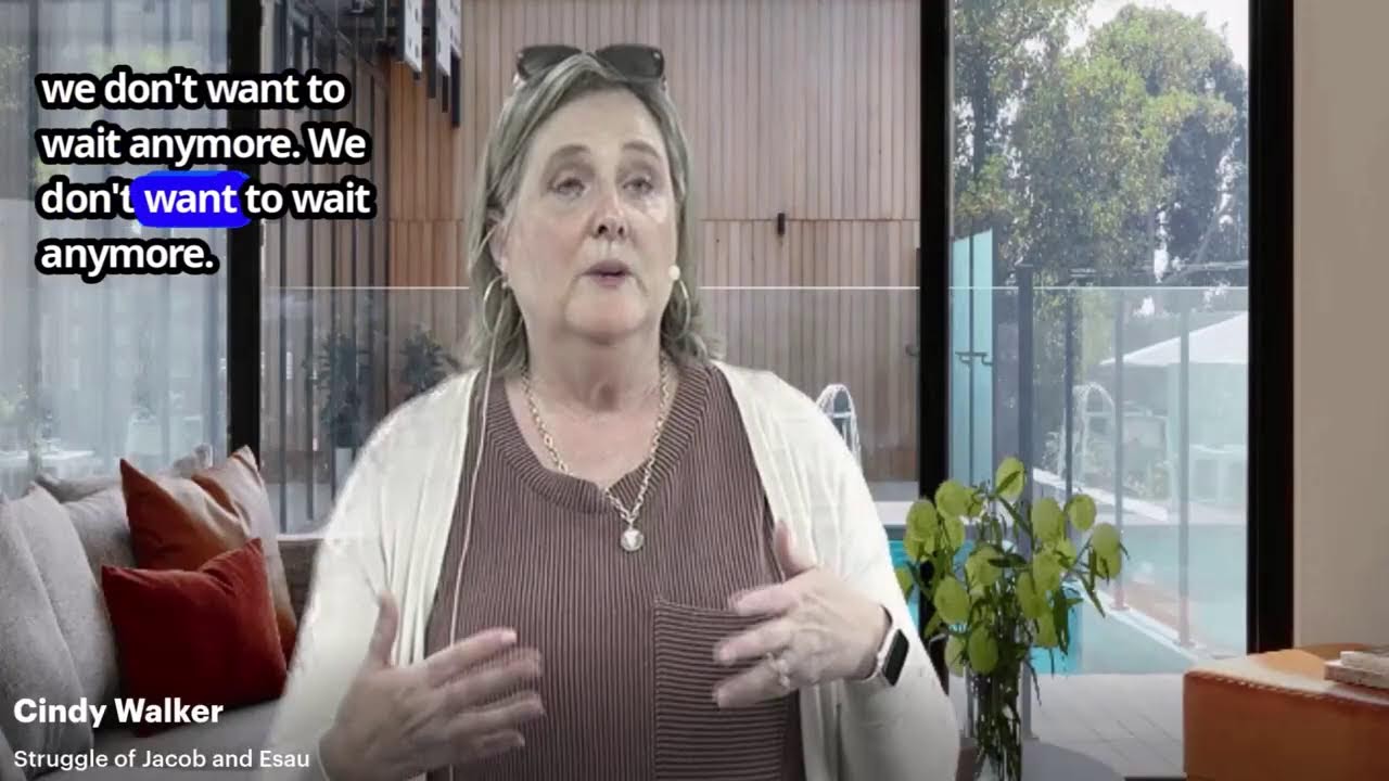 Cindy Walker - Jacob and Esau PST