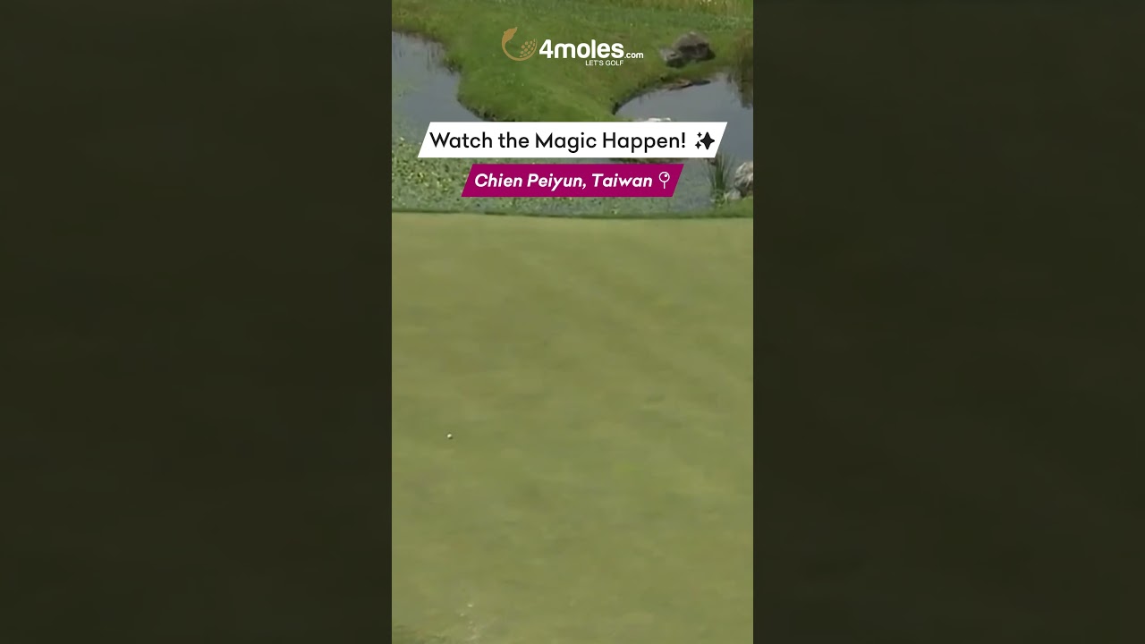 🫨 Wait For Magic Happen | Chien Peiyun's Unbelievable Golf Shot! ⛳️✨ | 