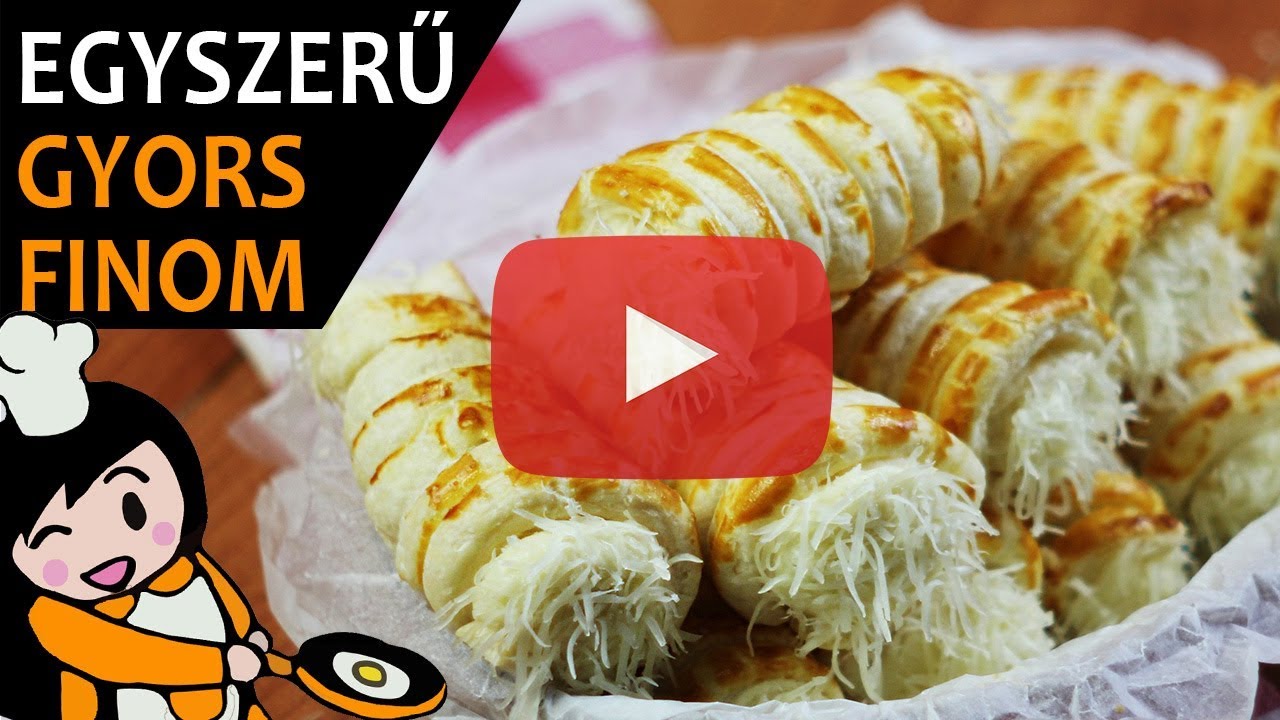 Sajtos rol&oacute; - Recept Vide&oacute;k