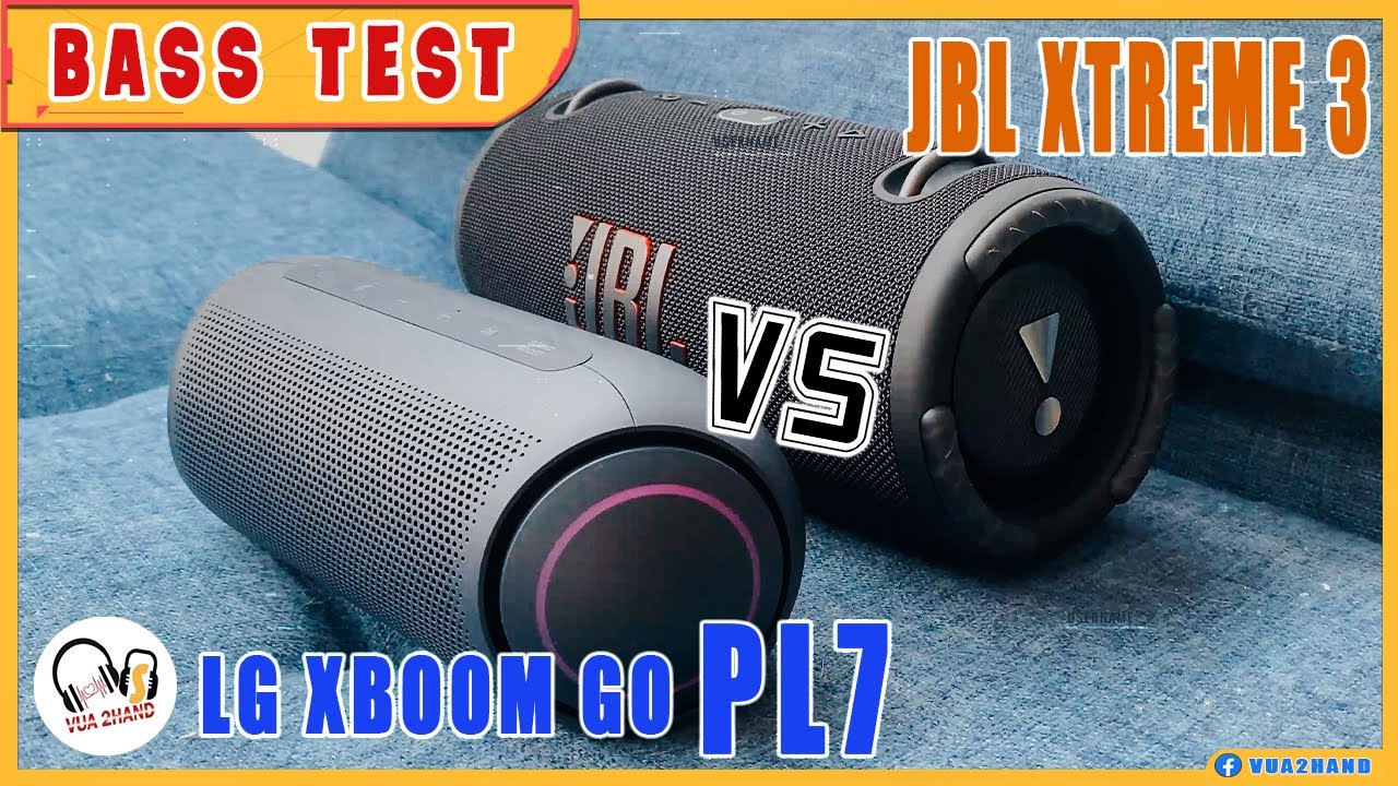 JBL Xtreme 3 & LG XBOOM GO PL7 l Who better ?! Sound Test