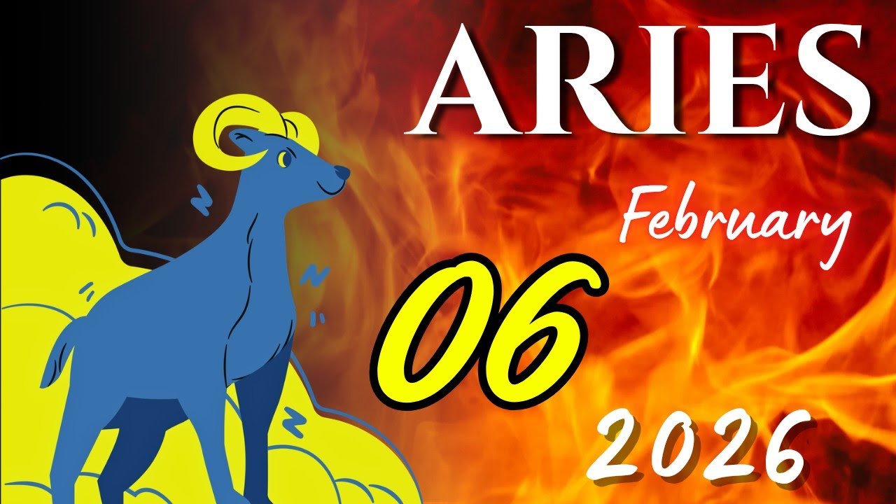 ARIES ♈😲  : A Long Wait Ends Tomorrow, This Sign May Finally See Results 🎁 February 06 2026