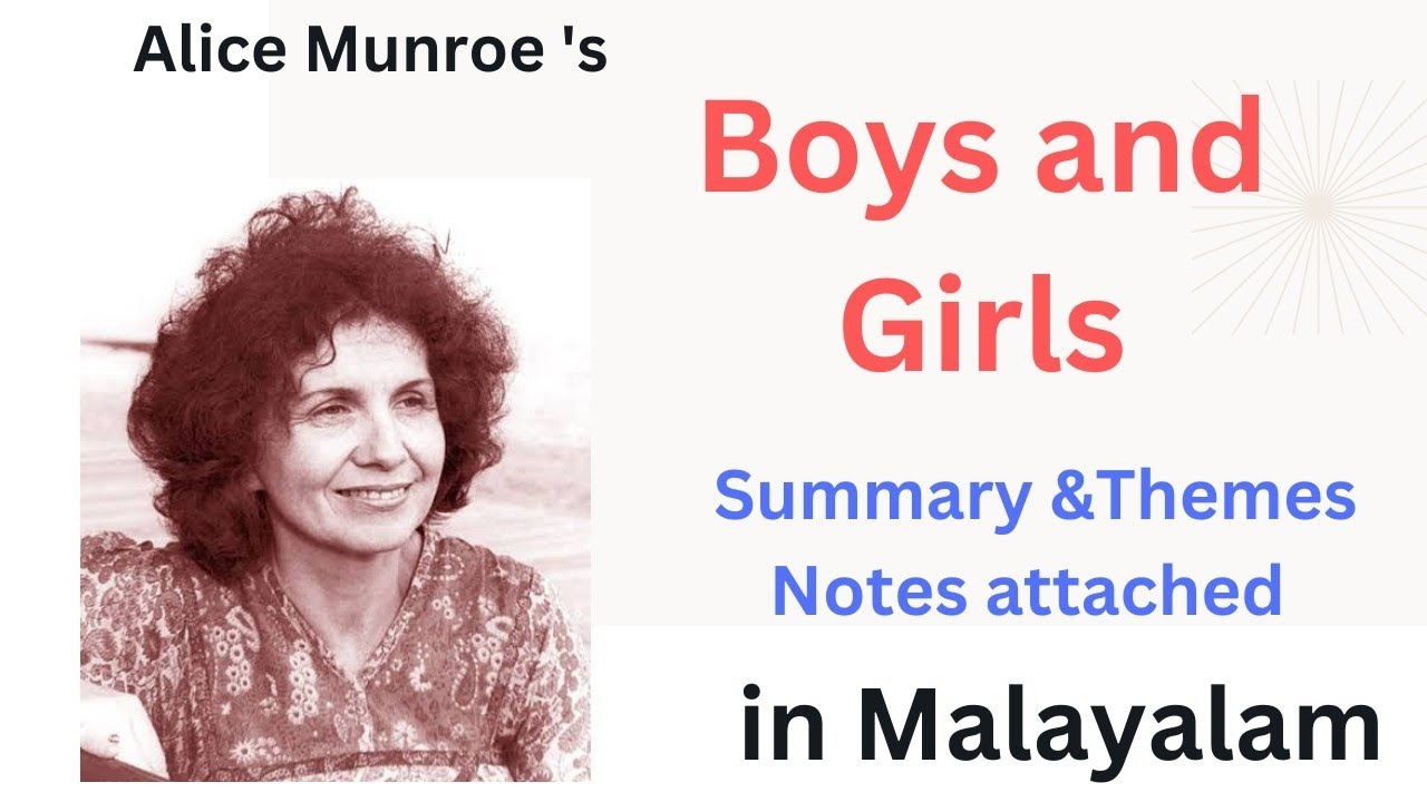 Boys and Girls by Alice Munro Summary in Malayalam| Themes Explained