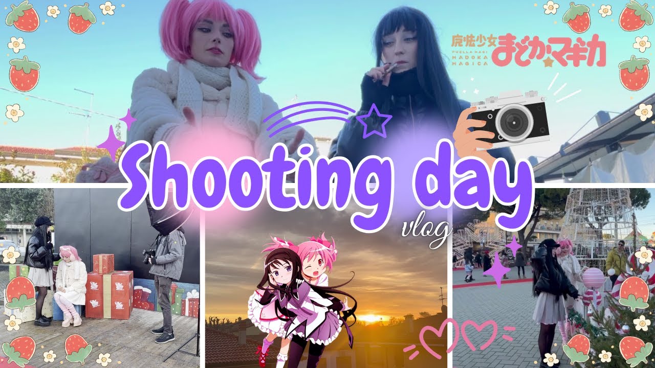 Madoka🎀🌸 e Homura🖤🕷️ a Jesolo | Cosplay photoshoot |📸