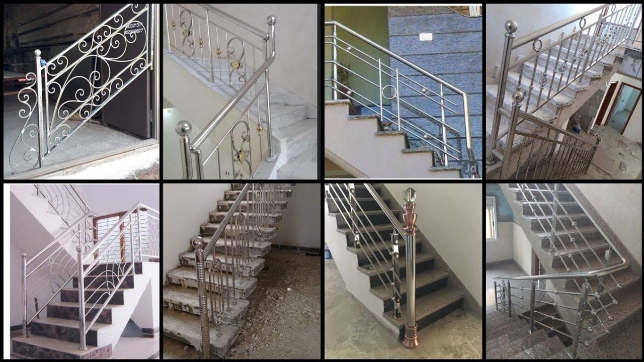 Latest Staircase Railing Design | Latest Steel Railing Design For Stairs