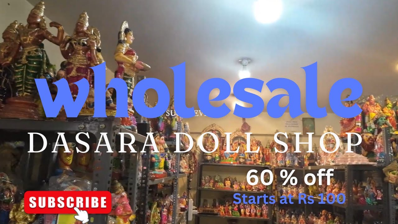 I Found the BEST Place to Buy Dasara Dolls in Bangalore!