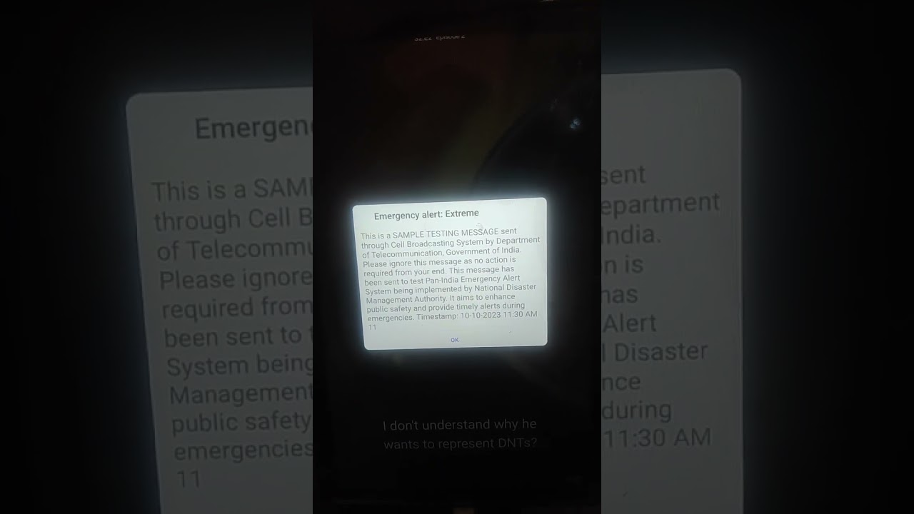 national disaster management authority sms alert #ndma