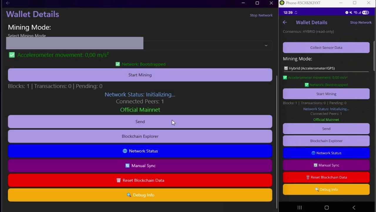 Developing a Mobile Blockchain Miner Using .NET MAUIHybrid Consensus with .NET MAUI