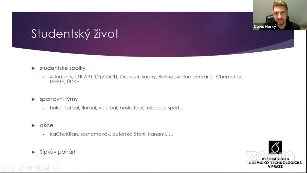 Studium na VŠCHT Praha z pohledu studentů