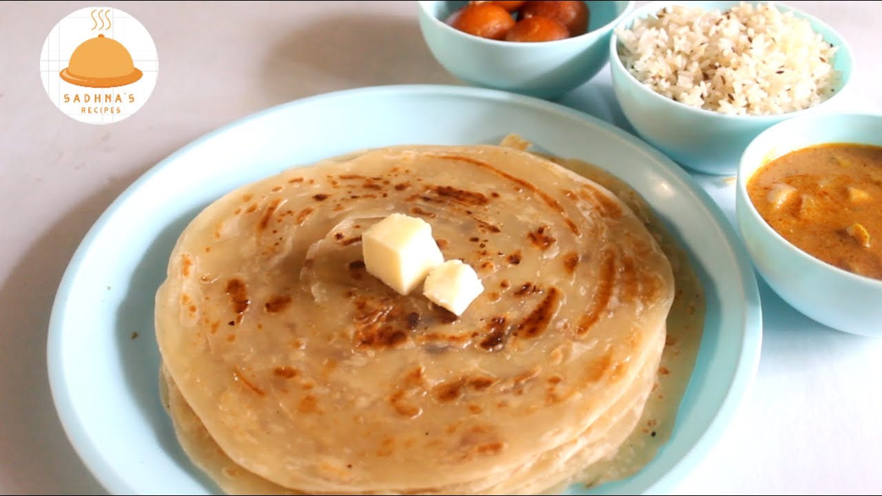 Lachha Paratha recipe 5 ways | Multi layered indian bread | Flaky layered paratha