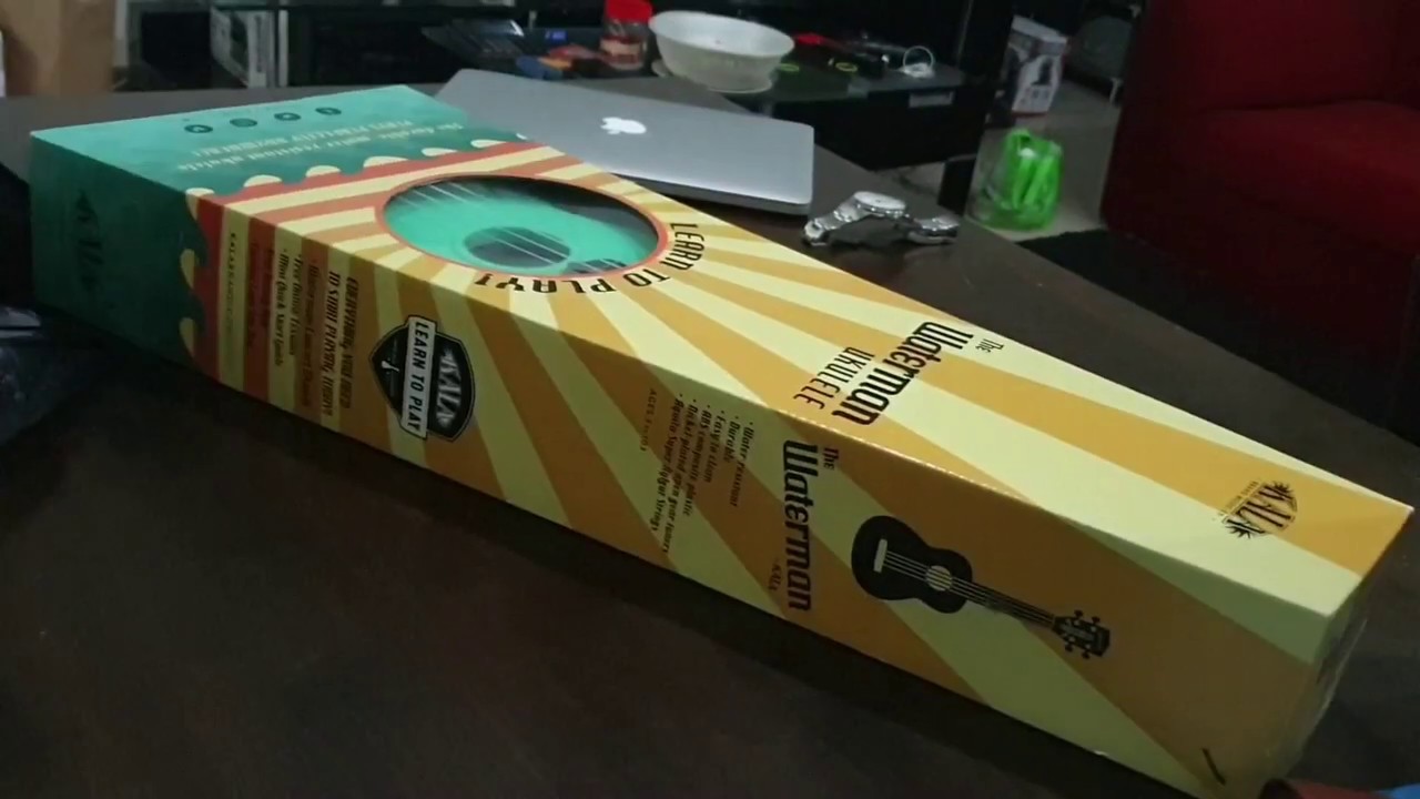 The Waterman by Kala Unboxing Sea Foam Green Ukulele