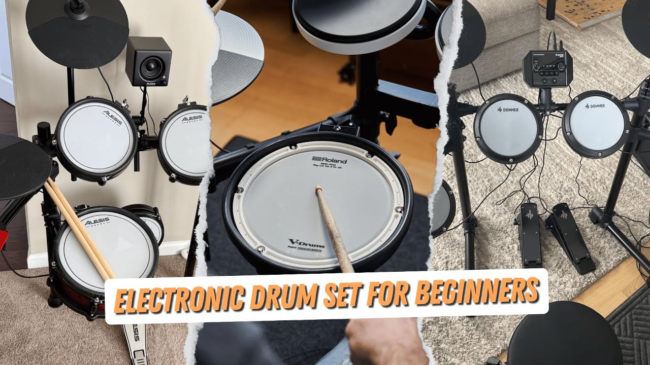 7 Best Electronic Drum Set For Beginners 2025! Tested and Reviewed