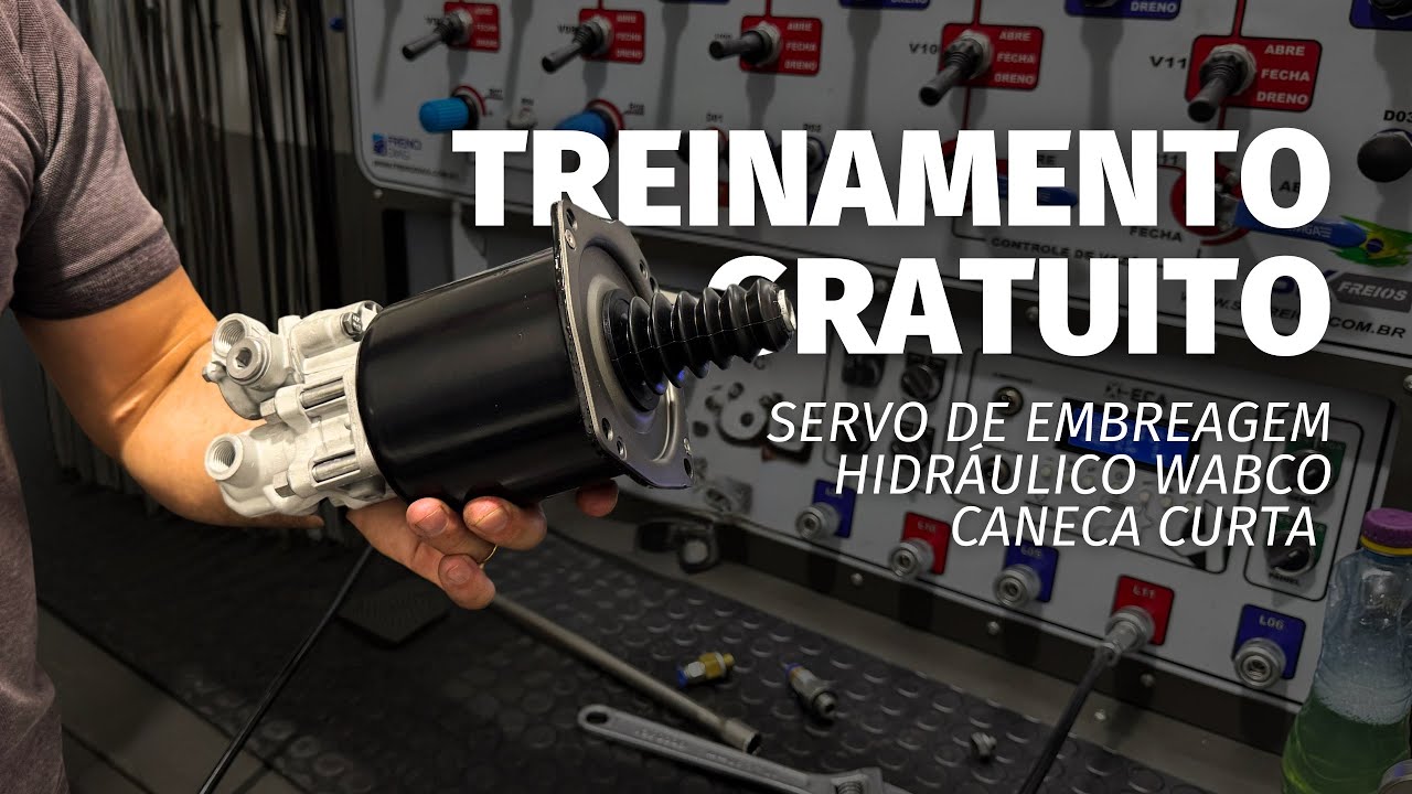 Reparação Servo de Embreagem Wabco Caneca Curta | FrenoDiag Curitiba