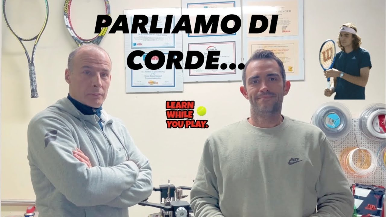 Parliamo di Corde🎾 #atp #tennis #proplayer #racket #strings #skills #fitness #wilson #head #fit