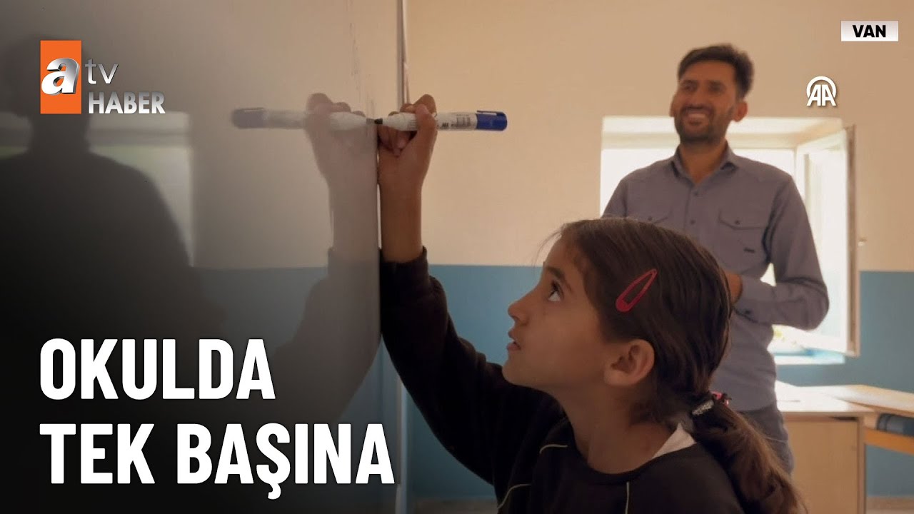 Hasret okulun tek öğrencisi  - atv Ana Haber 13 Eylül 2024