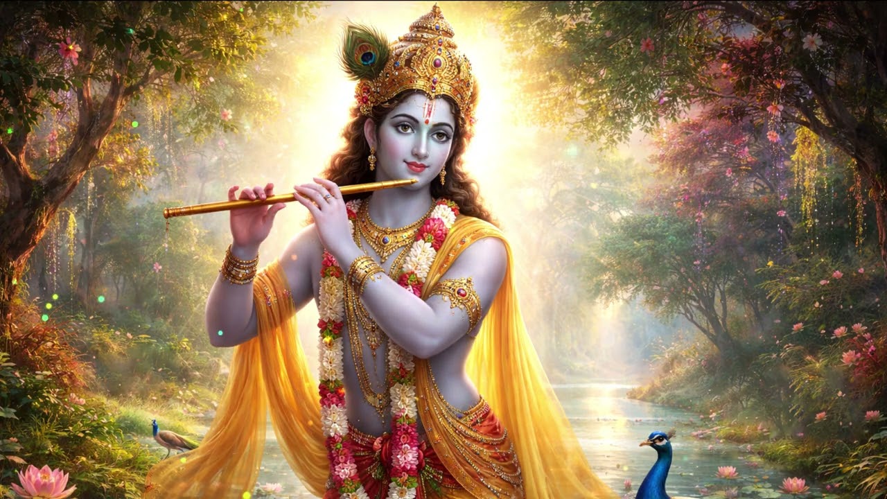 ॐ कृष्णाय वासुदेवाय हरये परमात्मने। #jaishreekrishna #spirituality #devotional #peaceful