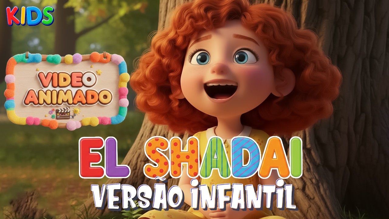 EL SHADAI numa LINDA VERS&Atilde;O INFANTIL que suas crian&ccedil;as v&atilde;o amar cantar