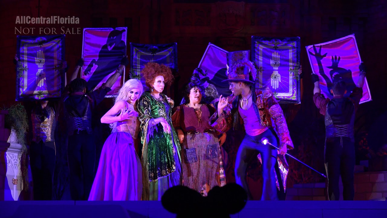 Hocus Pocus Villain Spelltacular 2018 FULL SHOW at Mickey's Not So Scary Halloween Party [4K]