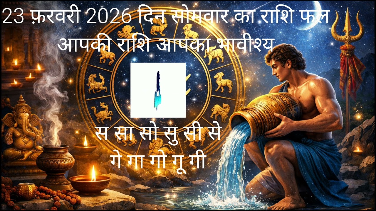 23 फरवरी कुंभ राशि 🔥 आज भाग्य देगा बड़ा संकेत