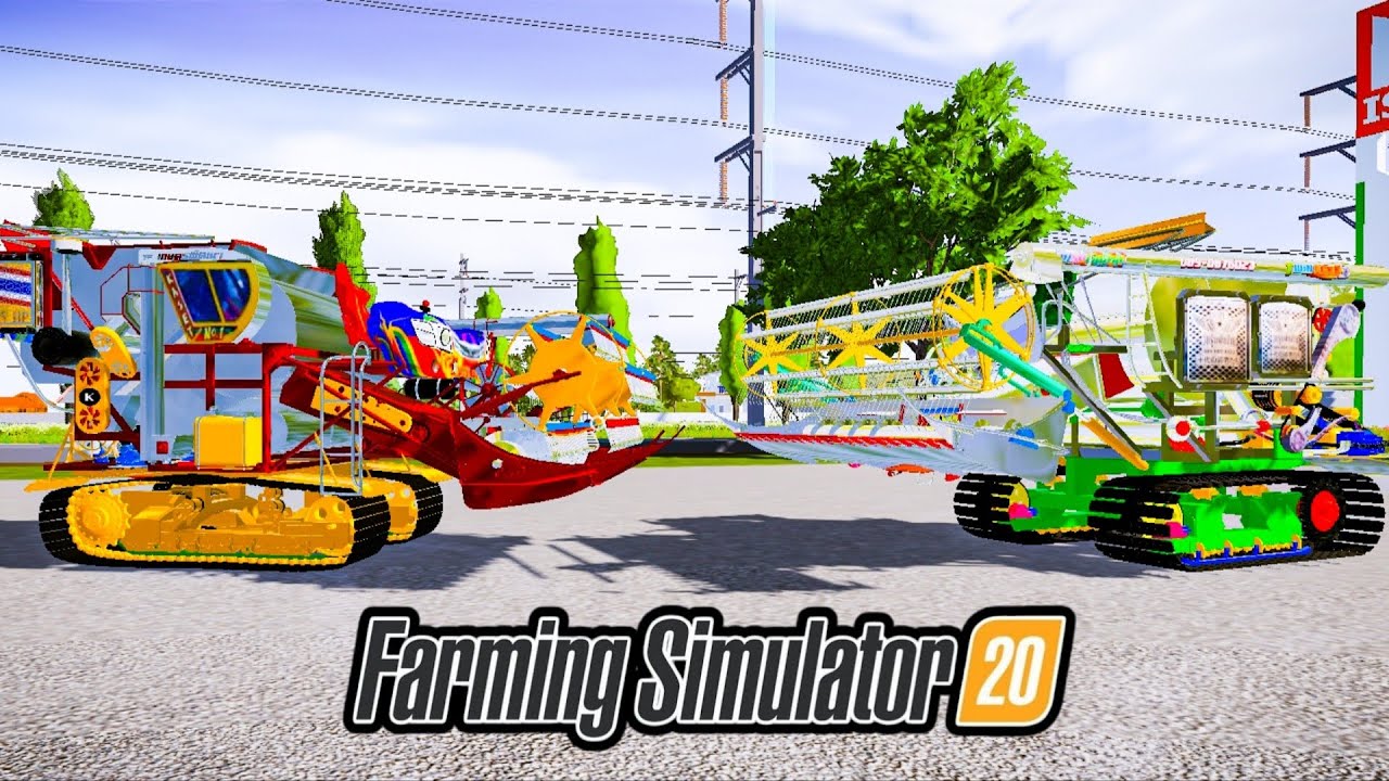 แจกกApk.Fs20แมพไทยv.4 สายเกี่ยวข้าว #สอนตั้งที่เทใช้แป้นพิม🌾⚙️