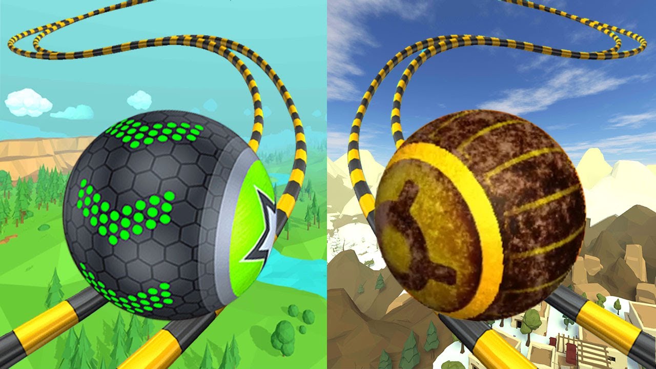 🏳️‍🌈 Going Balls VS Action Balls,Rolling Balance Ball,Temple Rolling Balls,Rolling Sky Ball Escape