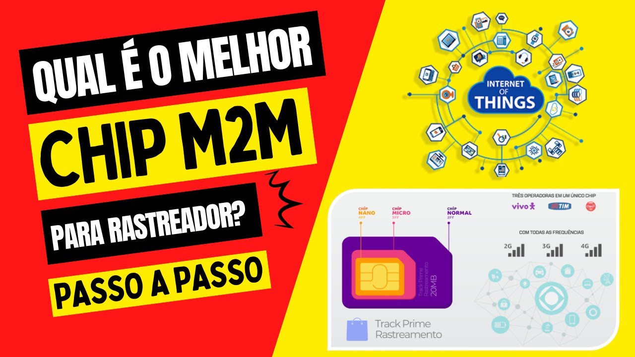 QUAL MELHOR CHIP PARA RASTREADOR?! | TUDO SOBRE CHIP M2M | Como escolher o melhor