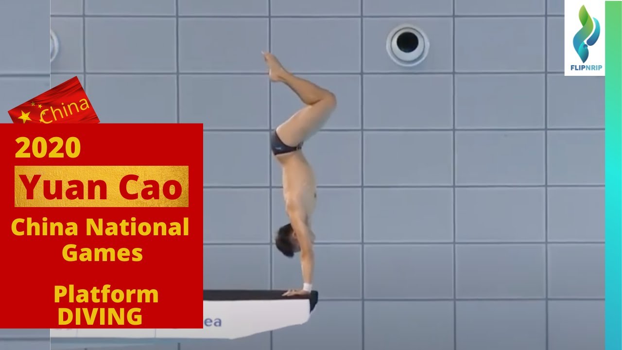 2020 Yuan Cao 曹缘 - China Diving - Platform Diving Semis - China National Games