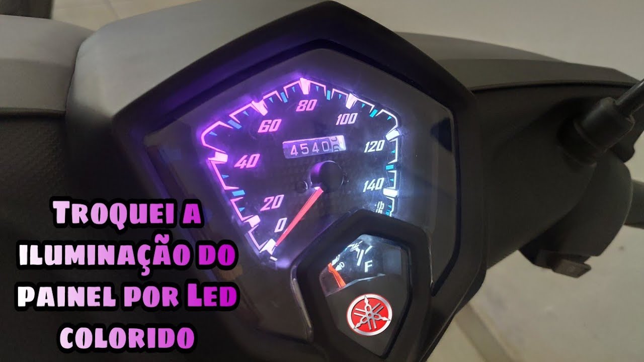TROCANDO as LUZES do PAINEL POR LED COLORIDO