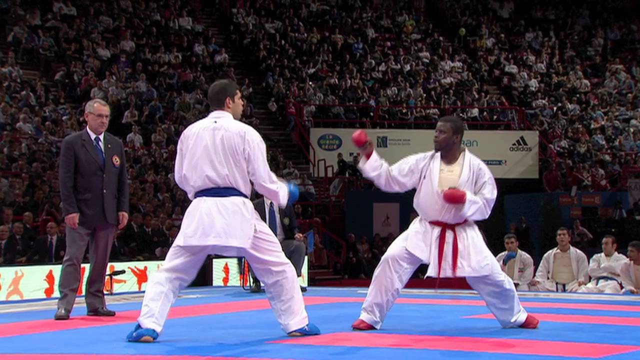 (5/5) Bronze Male Team Kumite Netherlands vs Iran. WKF World Karate Championships 2012