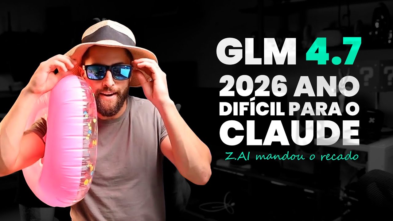 GLM 4.7 A nova IA chinesa que me tirou das férias