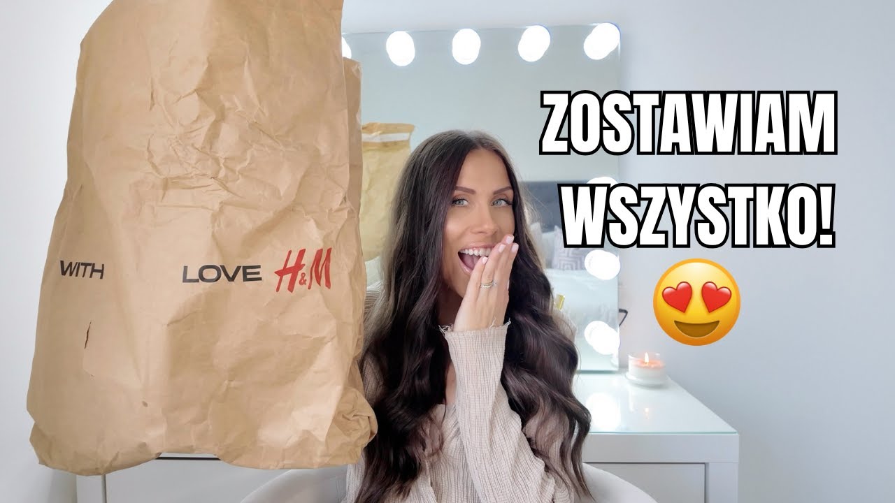 ZOSTAWIAM WSZYSTKO z H&M! 😍 Zimowy haul, przepisy, Bonfire Night & cozy wiecz&oacute;r ✨