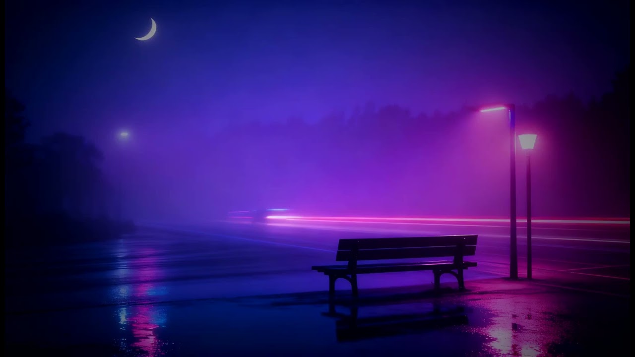 just waiting in the quiet rain.