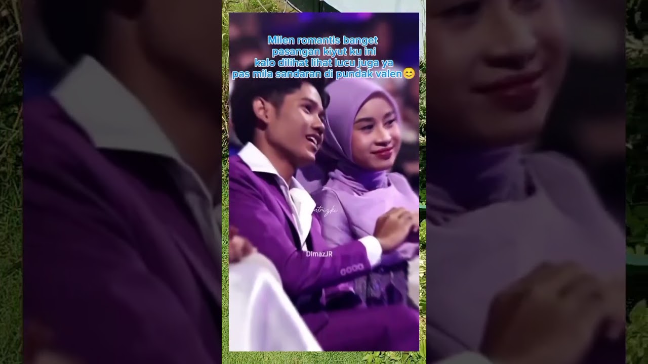 lucunya mila dan valen romantis