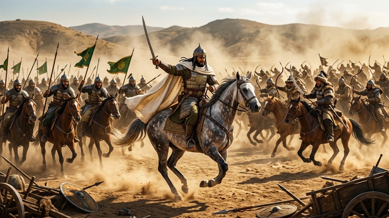 Как солдаты-рабы разгромили монгольскую орду и спасли цивилизацию | Битва при Айн-Джалуте, 1260 год