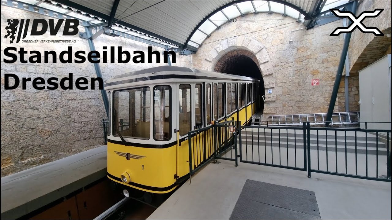 Standseilbahn Dresden | Funicular Railway | Dresden Bergbahnen | DVB | Sachsen | Germany