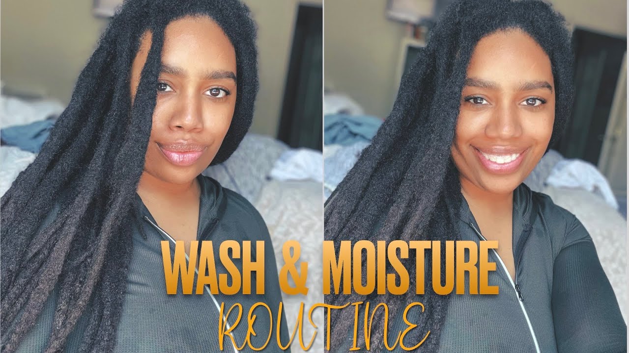 Loc Wash and Moisture Routine