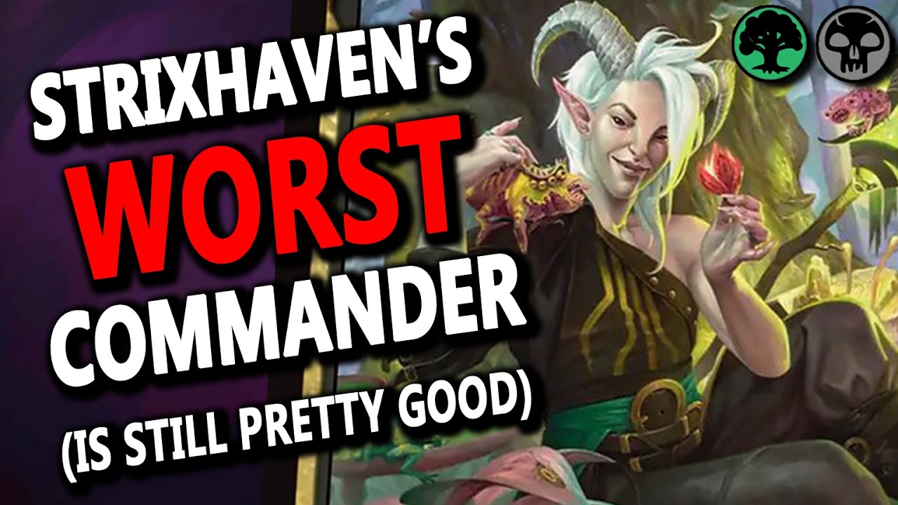 Witherbloom's WORST New Commander, is Actually Pretty Good - Lluwen Exchange Student MTG Deck