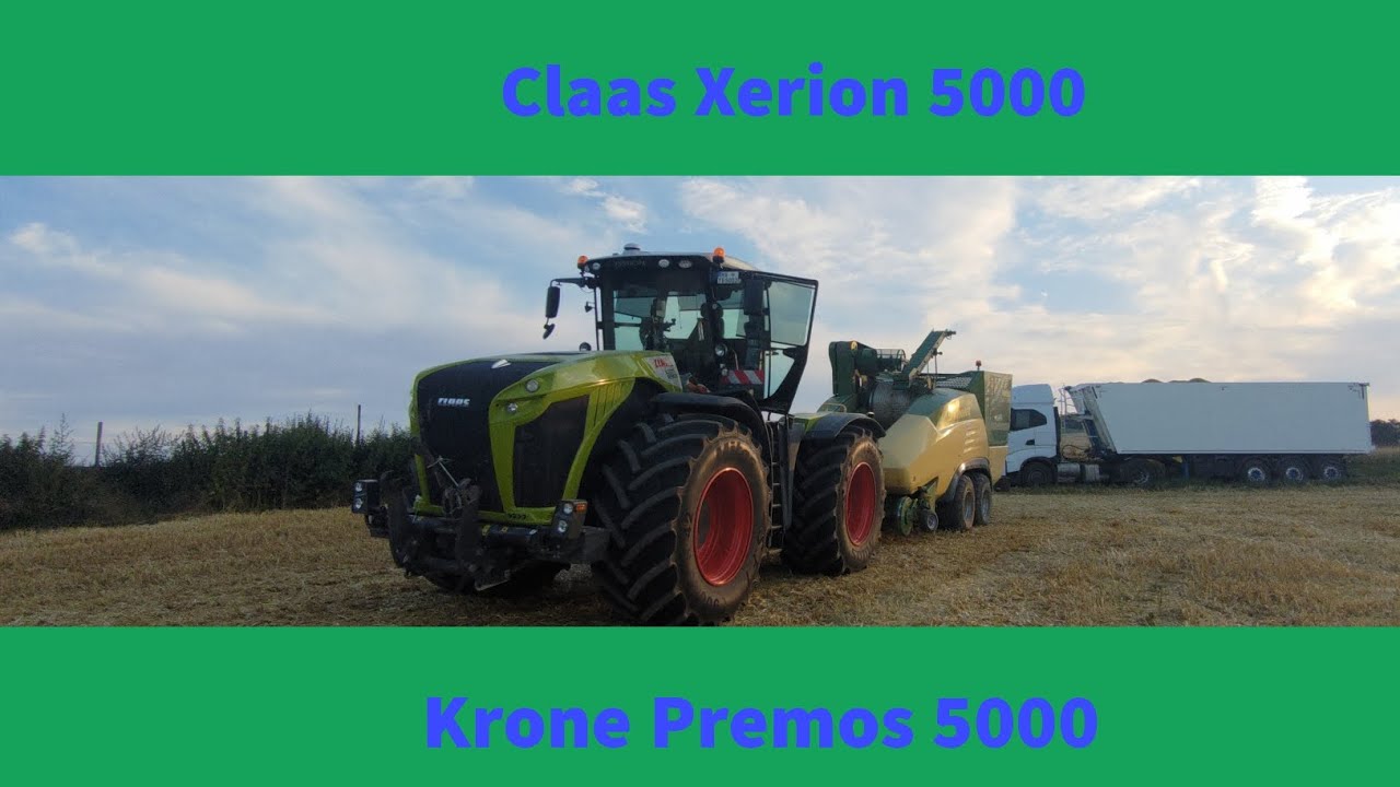 Claas Xerion 5000 + Krone Premos 5000