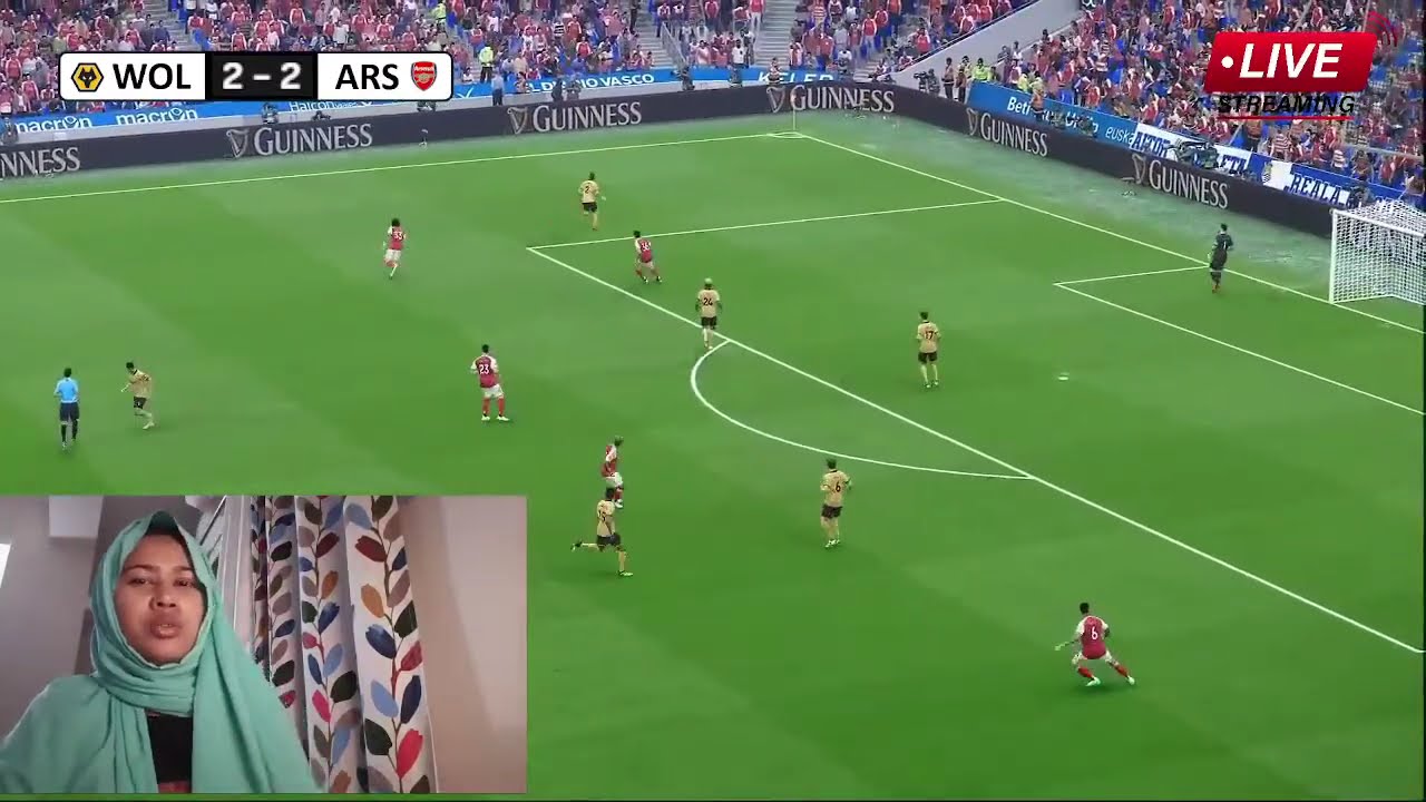 🔴Arsenal vs Wolves Live I English Premier League 2026 I Full Match Streaming I PES 21 Simulation