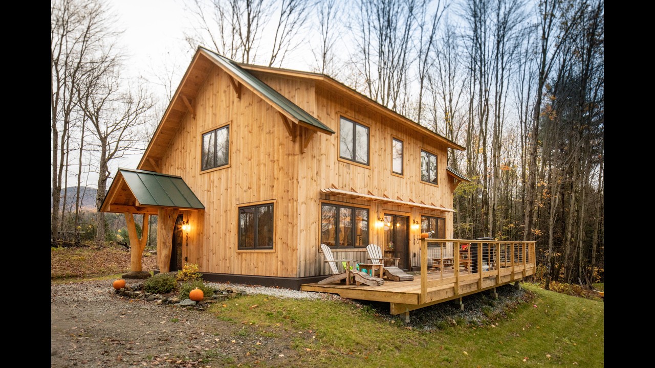 The Very Fine House: A Vermont made timber frame home