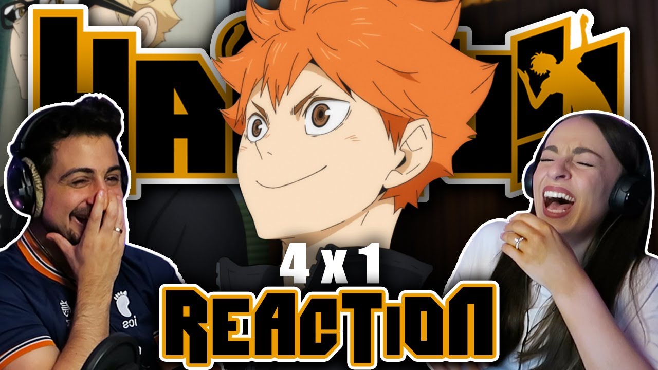 NOOO HINATA! 🤣 Haikyuu!! 4x1 REACTION!